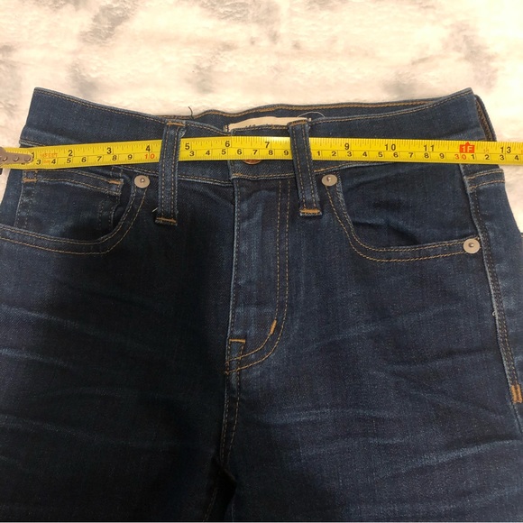 MADEWELL 9 HIGH RISER SKINNY SKINNY DENIM JEANS SIZE(23) - Picture 11 of 15